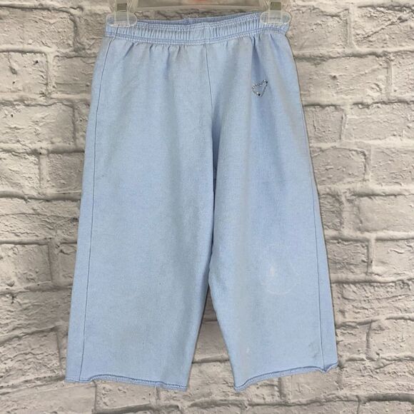 Palulu kids 100% cotton pull on capris pants little girls sz 6 - Picture 1 of 7